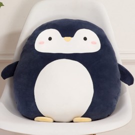 Pinguin Plüschtier Kuscheltier, 40cm Kawaii Pinguin Puppe Dinosaurier Pinguin Plüsch Kissen Cartoon Tier Stofftier Plüschtier Plüschtierpuppe Weich Stofftier Pinguin Kuscheltier für Kinder Geschenk