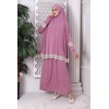 ihvan online Muslim Dresses for Women, Two-Piece Long Sleeve Islamic