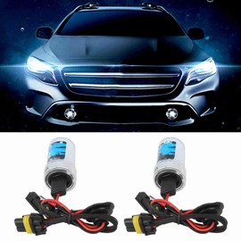 Acouto Kit de Faros de xenón para Coche de lastre Plateado Ultrafino H7 8000K 12V / 55W (H7) Faros Bombilla de xenón Lámpar h7 Xenon