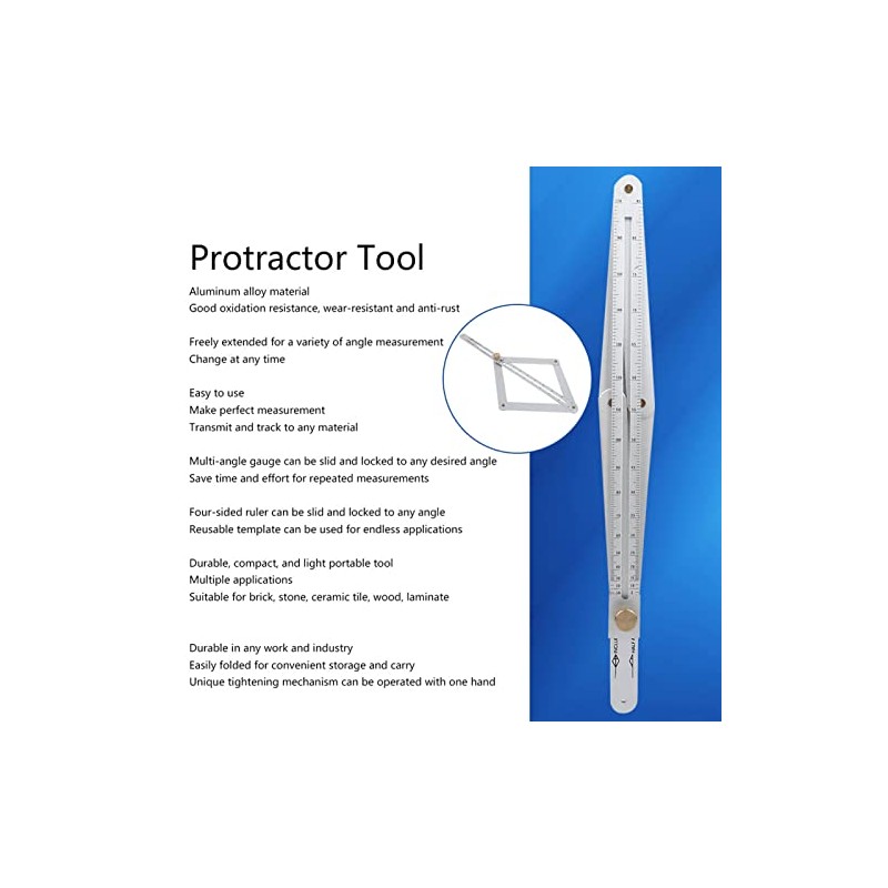 Adjustable Corner Angle Finder Portable Aluminum Alloy Tool for Precise