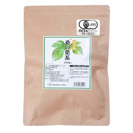 Delicious Mulberry Leaf Tea (Mulberry Tea Organic, 102 Packs), Made in Kyushu, Kagoshima, Japan Produced, Additive-free, Mulberry Leaf Tea, Organic Tea, Made in Japan, Tea Bag, Organic JAS