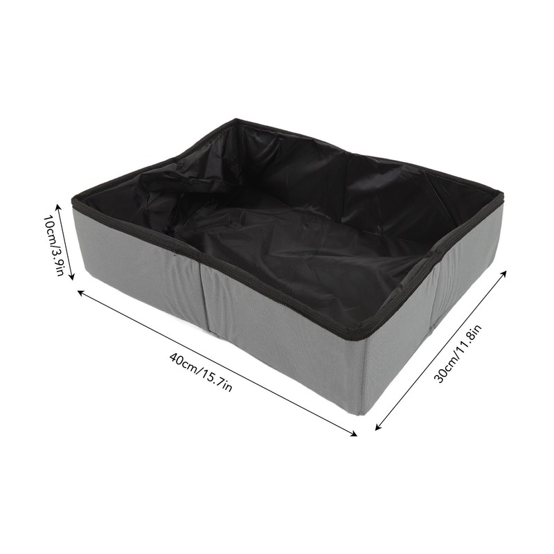 Collapsible Cat Litter Box Cloth Waterproof Outdoor Portable Cat Litter