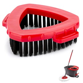 Rotating Mop Replacement Head, Mop Replacement Head, Scrubber for Vileda Turbo EasyWring, Multifunctional Brush Head, Floor Mop, Scrubbing Brush, Cleaning Brush for Sink, Tiles, Bathroom, Bath
