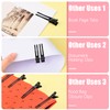 Double Prong Curl Clips, IKOCO 50 Pcs Pins Curls Setting