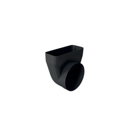 90° Adaptor Piece Round / Flat