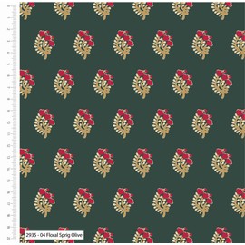 Make + Believe Fabrics 110cm Wide 100% Indian Summer Organic Prints Premium Cotton Fabric