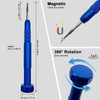 Torx Screwdriver T4, Precision Screwdriver Compatible with Speaker Computer Laptop