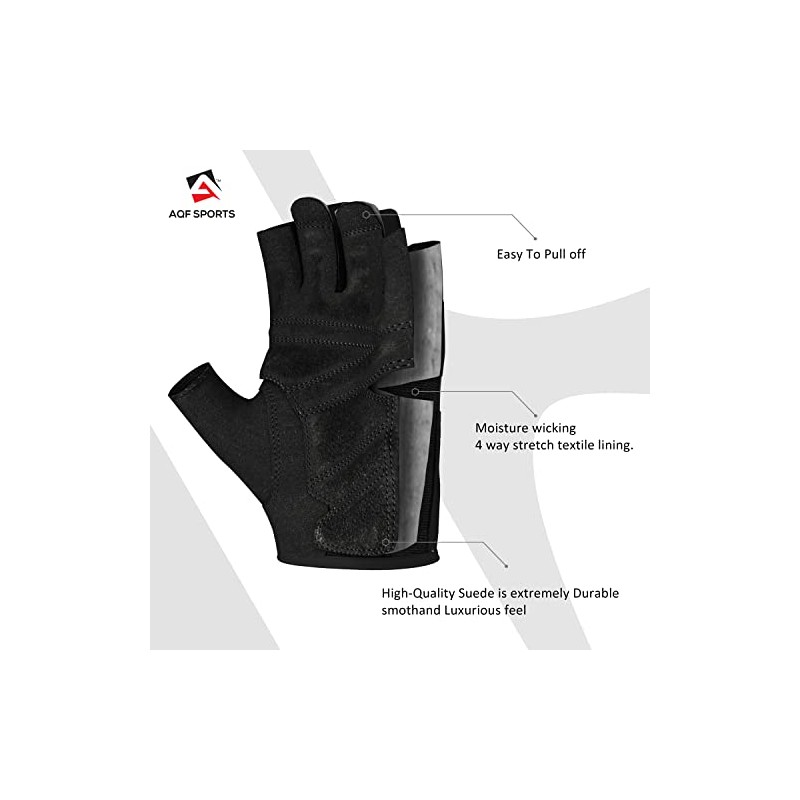 AQF Weight Lifting Gloves Ultralight Breathable Gym Gloves for Workout,