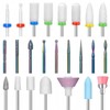 24PCS Carb/ide Cuti/cle Remover Bits, Diamond Nail Drill Bits, Cuti/cle