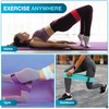 Beenax Fabric Resistance Bands (Set of 3), Long/Short Exercise Bands