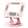 Tablet Desk Stand with 360° Rotating Base, Ergonomic Adjustable Notebook