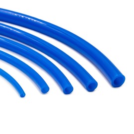 H.A.K. PNEUMATIC Air Hose Tubing # O.D. 1/2" x I.D. 0.33" 10 Meter Blue Polyethylene Plastic for Compressed in Line Air Easy to use with Push to Connect Fitting
