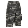 Mountain Warehouse Mens Camo Cargo Shorts Black Camo Mens W38