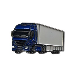 GBJUK HGV Artic Lorry Truck Metal Enamel Pin Badge
