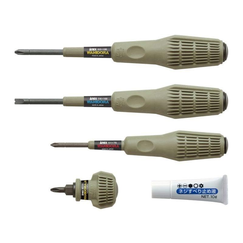 Anex Tool Screw Breaker Screwdriver Alligator Driver Stripped Screw Countermeasure