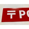 Mailbox Sticker Seal Postal Mark POST Mailbox Post Office Plate