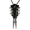 Moranse Bolo Tie With Guitar Music Lover Design Cowboy and