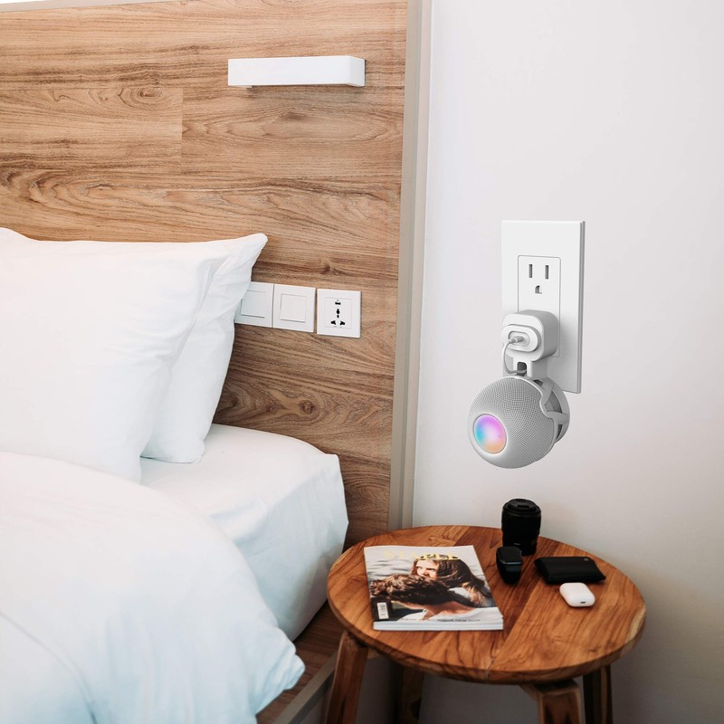 Wall Mount Compatible with Homepod Mini, EWIGE Holder for Home
