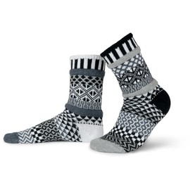 Solmate Socks Midnight S (8.7 - 9.8 inches (22 - 25 cm) Crew Socks, Midnight