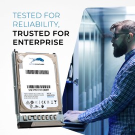 1TB 7.2K SAS 2.5 HDD for Dell PowerEdge Servers | Enterprise Hard Drive in G14 Tray | Compatible with R Series T Series