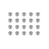 sourcing map G25 Precision Chrome Steel Bearing Balls 1.5 mm