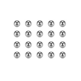 sourcing map G25 Precision Chrome Steel Bearing Balls 1.5 mm Pack of 100