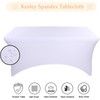 Kesfey Stretch Spandex Table Covers for 8FT Tables - 8
