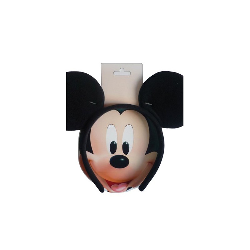 Includes headband with attached plush ears