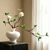 Vase with Artificial Greenery, 22'' Faux Greenery, White | Fake