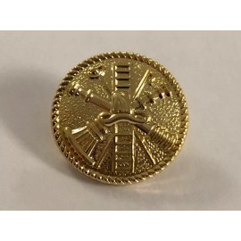 Smith & Warren raised Fire Scramble Seal collar insignia-C196-