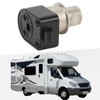 RV Push Button Lock Zinc Alloy Door Cabinet Knob Latch