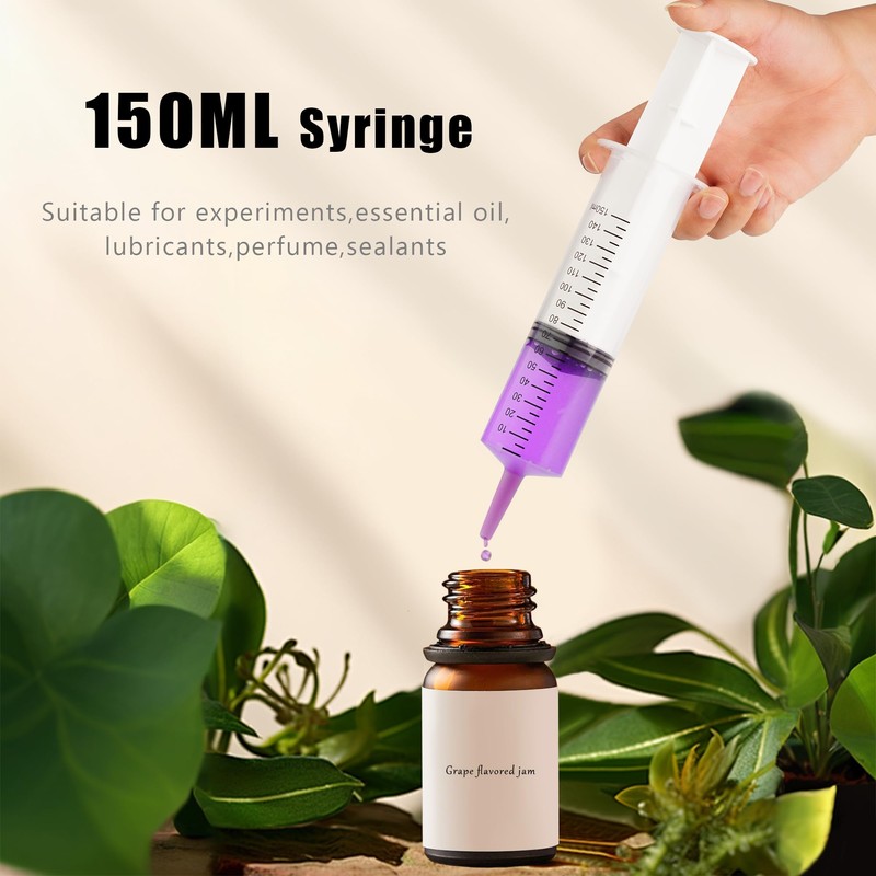 3 Pack 60 ml Large Syringe Plastic, Pet Feeding Syringe
