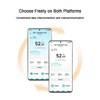 Mijia 미지아 스마트 체지방 측정기 S800 8전극 블루투스 듀얼 밴드