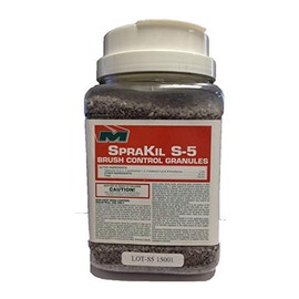 SpraKil S-5 Brush Control Granules (Tebuthiuron 5%) 6 Pound Jug