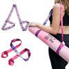 JYNXOR Pack of 2 Carrying Strap Yoga Mat, Colourful Yoga