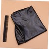 Beavorty 2pcs Hairdressing Shawl and Plastic Comb Set Dyeing Cape