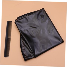 Beavorty 2pcs Hairdressing Shawl and Plastic Comb Set Dyeing Cape for Salon Use Comfortable Material for Hair Cutting and Styling