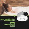 Homewerks 7141-80-CTA Bathroom Fan with LED Lights Color Changing 80