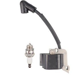 4229 400 1300 Ignition Coil with Spark Plug for Stihl BG50 BG45 BG46 BG55 SH55 SH85 BG65 BG85 Leaf Blowers