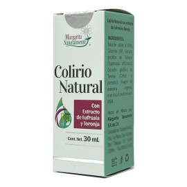 Colirio Natural 30ml Margarita Naturalmente Sabor Sin Sabor
