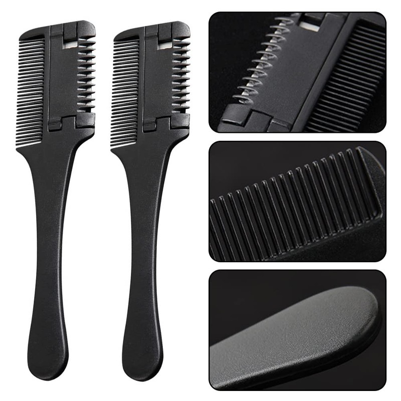 Set of 3 Combs Hair Cutter Comb Shaper Double Sided