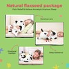 Onsoyours Original Weighted & Heatable Sunflower Cow Stuffed Animals, 3.7