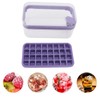 Easy Release Ice Cube Tray Plastic 32 Grids Ice Tray