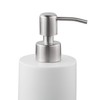 Relaxdays Soap Dispenser 180ml Refillable Bathroom Toilet Kitchen Liquid Soap