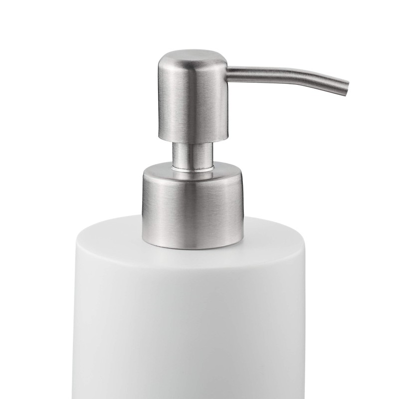 Relaxdays Soap Dispenser 180ml Refillable Bathroom Toilet Kitchen Liquid Soap