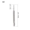 uxcell Metric Machine Tap M1 Thread 0.25 Pitch 3 Straight