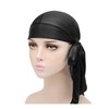 CINY Silky Satin Durag, Breathable Soft Durag with Long Tail