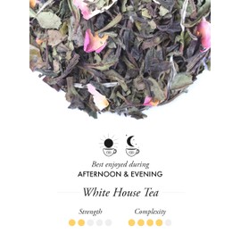 TWG Tea | White House Tea | Loose Leaf GreenTea | Rose Petals | Haute Couture Tin, 50g | Gift Set