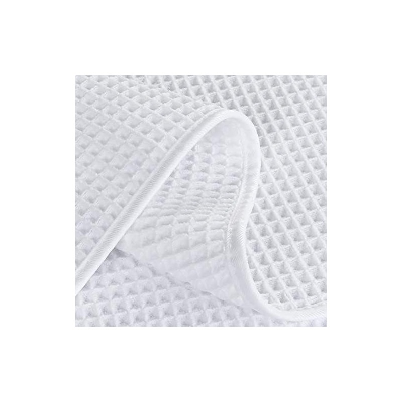 Polyte Toalla Facial de Microfibra Waffle 430 gsm, 33.0x33.0 cm