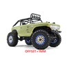 hobbysoul Heavy Adjustable Offset 1/24 Wheels and Tires, Negative Offset